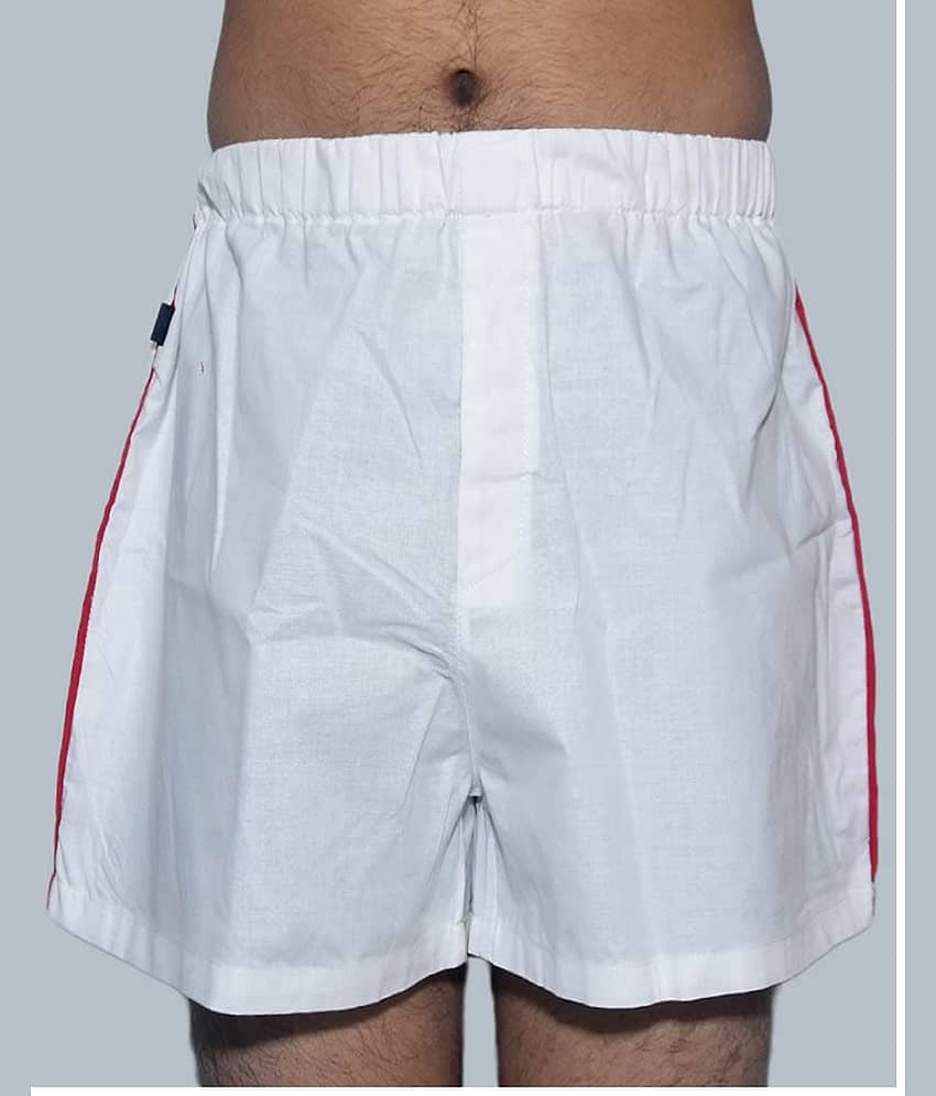 DESHBANDHU DBK Pack of 1 Cotton Briefs For Men's ( White )