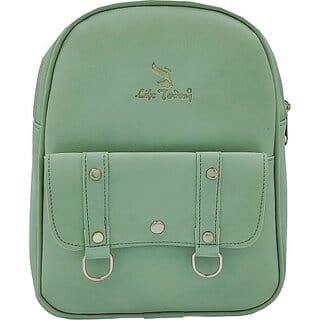 Backpack Small 10 L Backpack New Trendy Fashionable Backpack & Girl Waterproof Backpack (Light Green, 10 L)