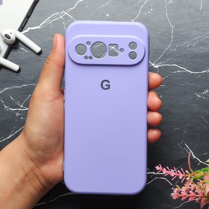 Purple Camera Original Silicone case for Google Pixel 9
