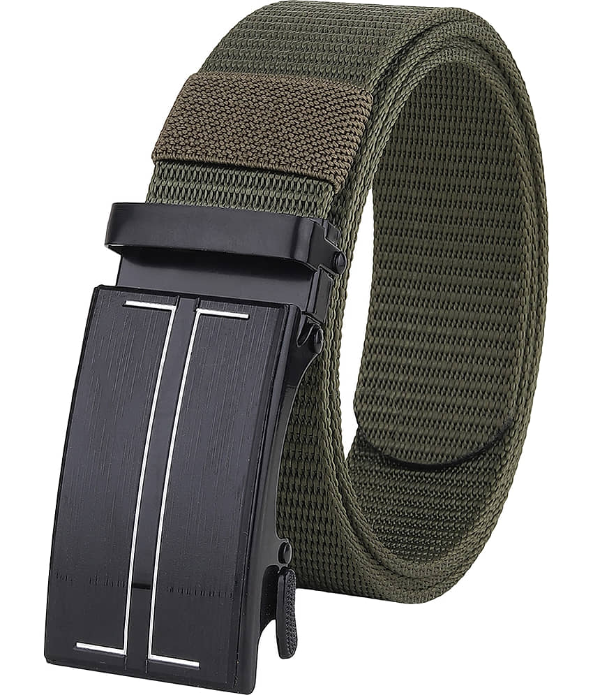 SILKSHOPPING - Nylon Men's Casual Belt ( Pack of 1 )