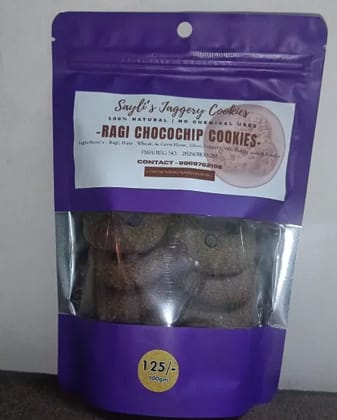 Ragi chocochips cookies
