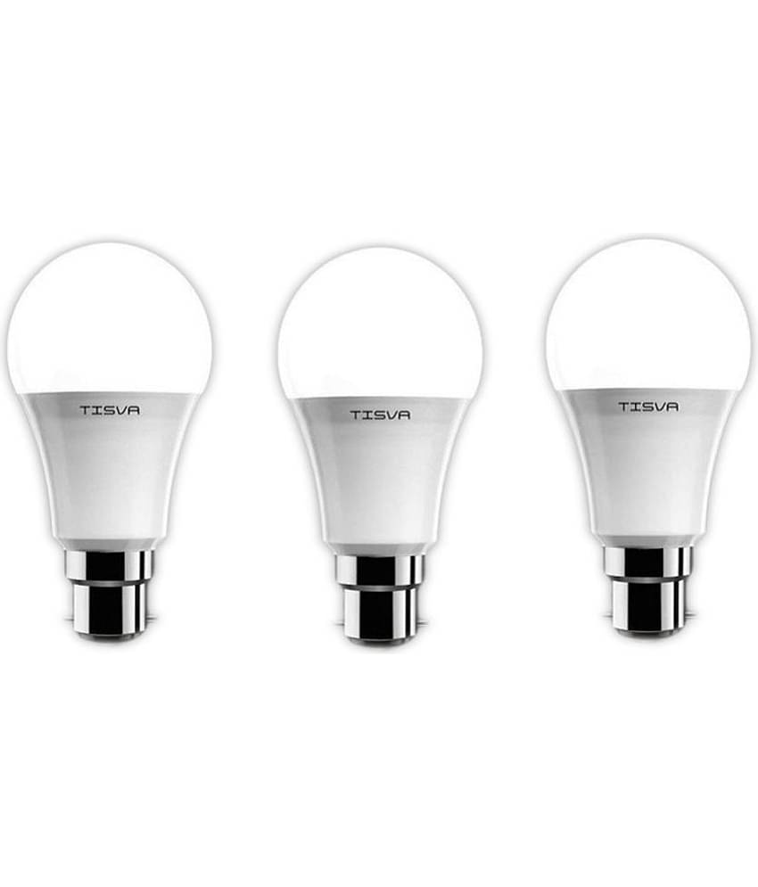 Tisva 9W Cool Day Light LED Bulb ( Pack of 3 )