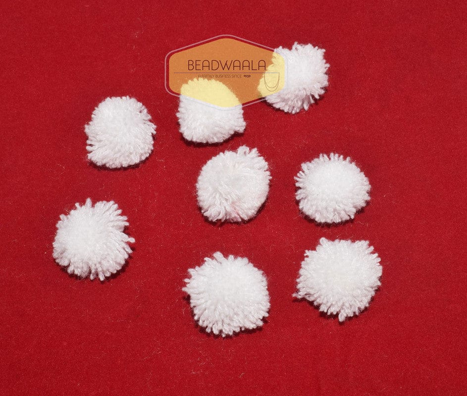 Pompom  Soft Pom Pom Balls Toys Craft Wedding Home Decoration use for jewelry making, JBPB-014 (Per Packet of 25 Pcs)