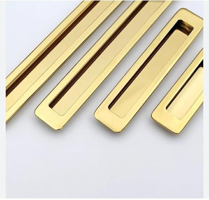 ADISON Stylish Italian Style Chest Handle for Drawers, Rust and Corrosion Proof, Suitable for Indoor and Outdoor Drawers and Wardrobes, Modern Look, Eases Opening and Closing (224MM, Gold)