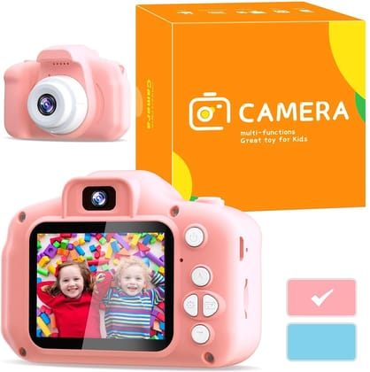 CADDLE & TOES Kids Camera, Christmas Birthday Festival Gifts for Girls or Boys Aged 4+ to 14 Years Old (Rose Pink) CADDLE & TOES Kids Camera, Christmas Birthday Festival Gifts for Girls or Boys Aged 4+ to 14 Years Old (Rose Pink) - Rose Pink / M