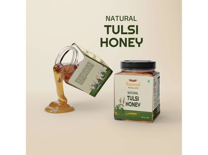 Rajamudi Organics Natural Tulsi Honey - 100 Gram - 
