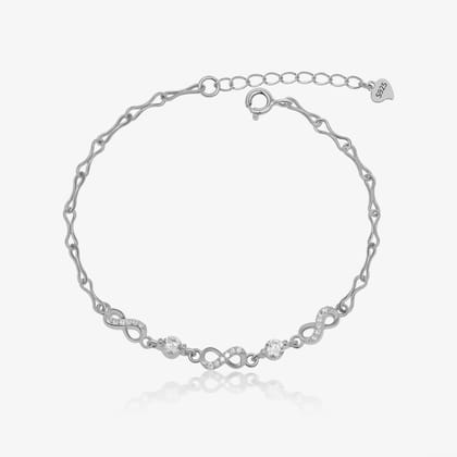 Silver Bracelet For Women and Girls Silver Bracelet