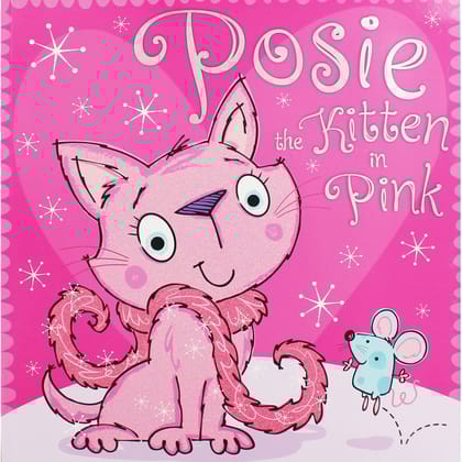 Posie the Kitten in Pink Story Book