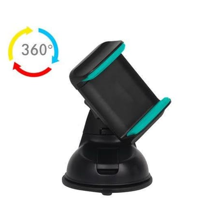 Silicon Sucker Car Mobile Stand (Multicolour)