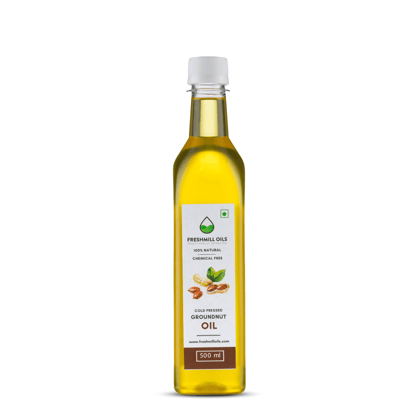 Cold Pressed Groundnut Oil-500ml