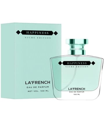 LA FRENCH -  Happiness Eau De Parfum (EDP) For Unisex 100ml ( Pack of 1 )
