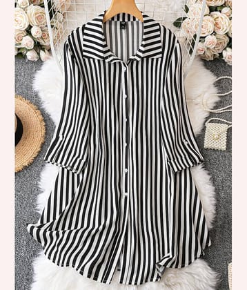 Sheetal associates Women Polyester Printed Shirt Dress ( Green )