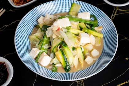Stir Fried Chinese Greens With Water Chestnut (Mc)