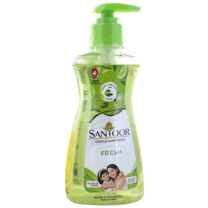 Santoor Handwash Pump, 200 ml