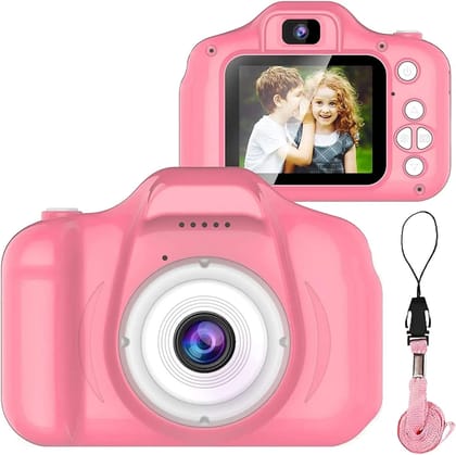 CADDLE & TOES Selfie Camera for Kids 4-12 Years Old, Digital Toddler Camera, Christmas Birthday Festival Gift for Boys Girls (New-Pink) CADDLE & TOES Selfie Camera for Kids 4-12 Years Old, Digital Toddler Camera, Christmas Birthday Festival Gift for Boys