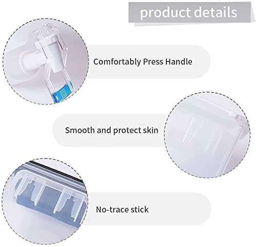 Wall Mounted Oil Dispenser,Transparent Liquid Seasoning Food Dispenser,Wall Hanging Oil Box, Oil Storage Tank,Leak-Proof Soy Sauce Vinegar Liquid Tank,Storage Bottle Kitchen Organizer