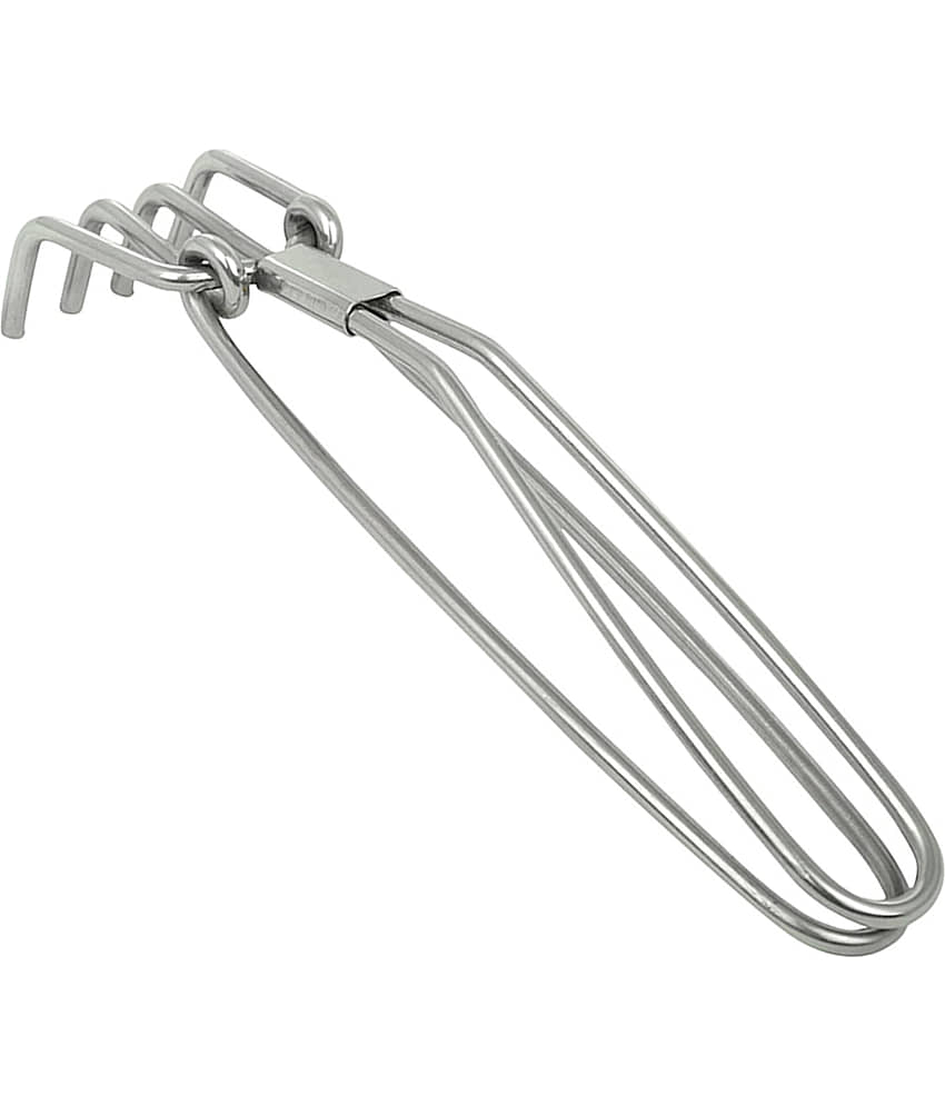 OC9 Silver Stainless Steel Pakkad ( Set of 1 )