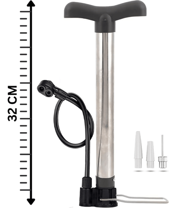 2-in-1 Air Inflator for Bike Tyres and Sports Balls – Portable Pump