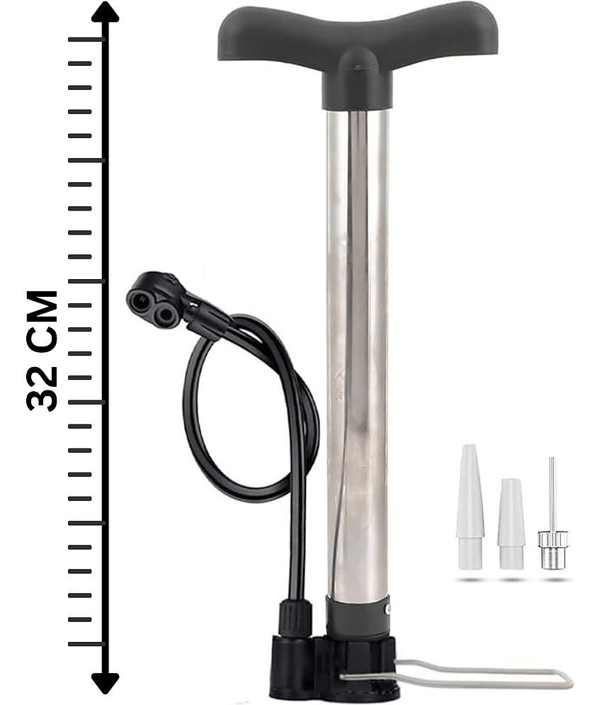 2-in-1 Air Inflator for Bike Tyres and Sports Balls – Portable Pump