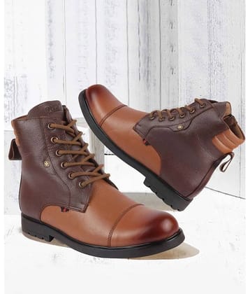 Fausto Tan Men's Casual Boots