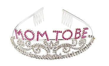Mom To Be Metal Tiara -1PC - Party and Festive Needs | Buy online on ZillyBuy
