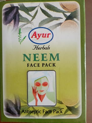 Ayur herbals neem face pack 