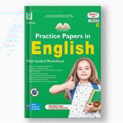 Candid Practice Papers In English - 6-Grade 06 / English