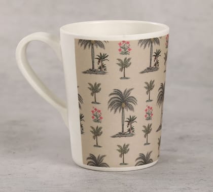 India Circus Chevron Palms Bamboo Mug