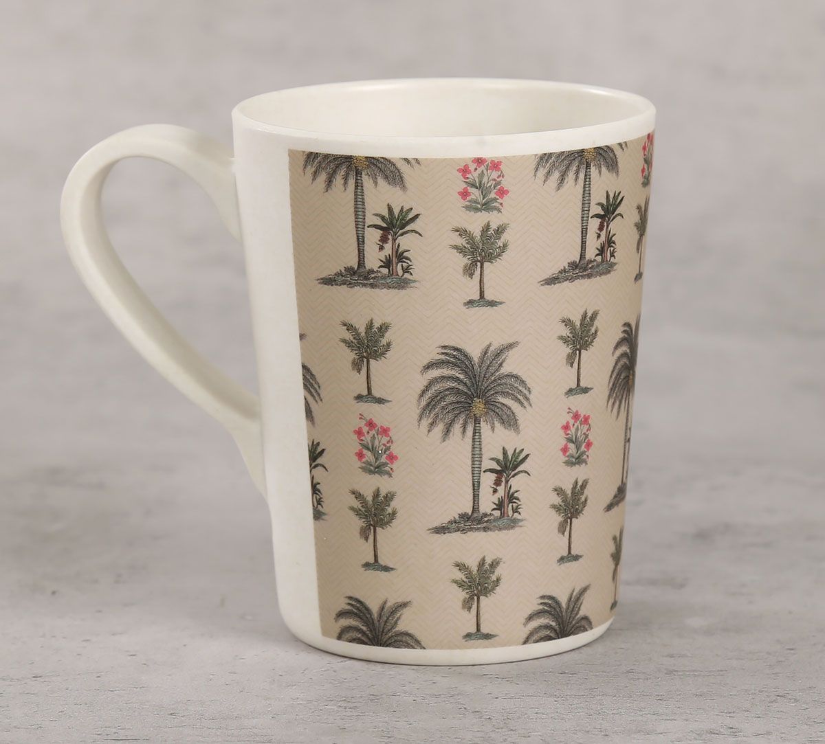 India Circus Chevron Palms Bamboo Mug