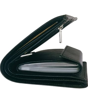 Classic World PU Printed Men's RFID Wallet With 10 Slots For Card ( Black , Pack of 1 )