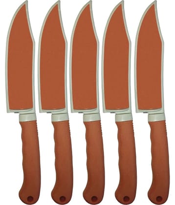 ULTIMATE SHOPPING NETWORK Steel Stainless Steel Chef Knife Blade Length 9 cm ( Pack of 1 )
