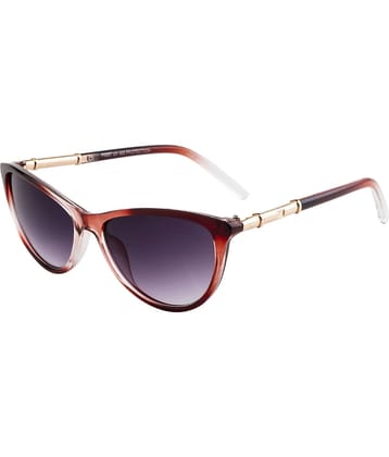 Fair-X Red Oval Sunglasses ( Pack of 1 )