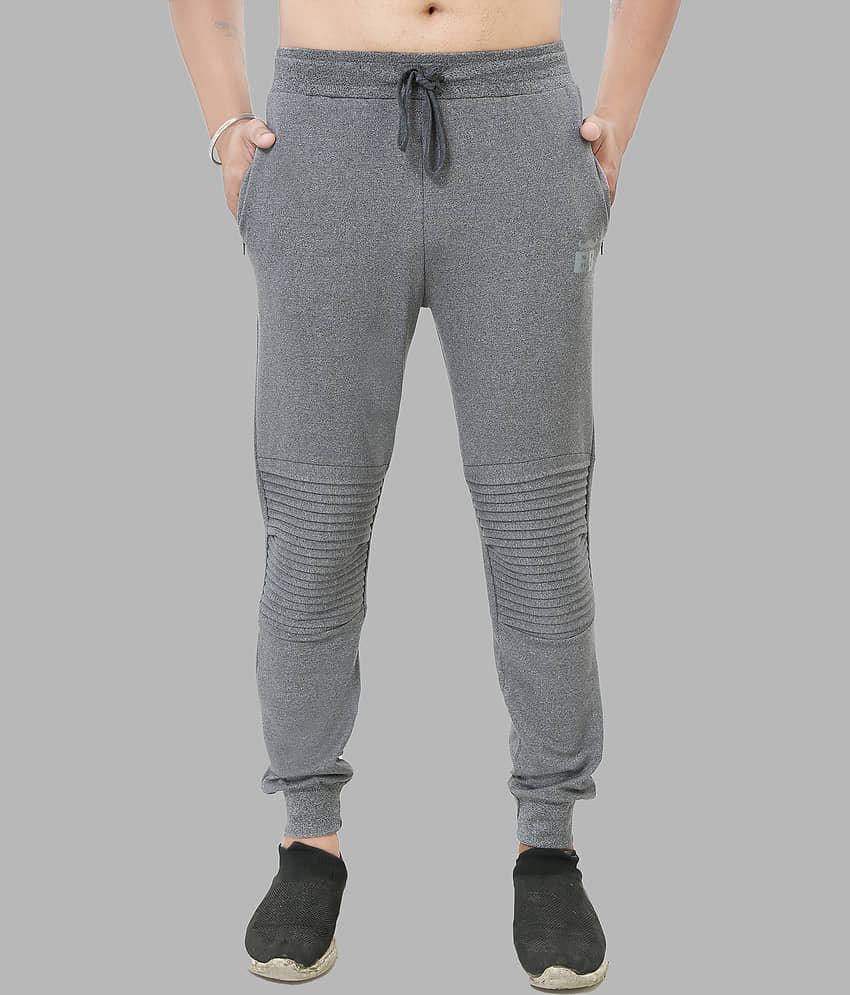Black Brothers - Grey Cotton Men's Joggers ( Pack of 1 )