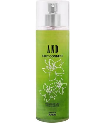 AND Chi Connect Body Mist Perfume 200ML Long Lasting Gift For Women Crafted by Ajmal Pack of 1