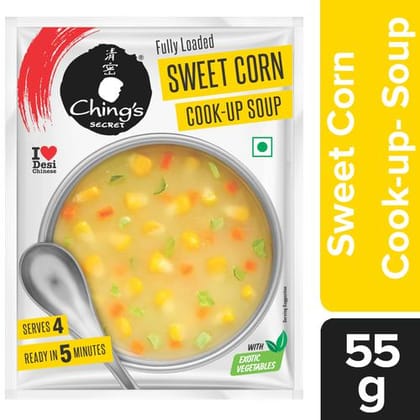 Chings Secret Sweet Corn Veg Soup, 55 g