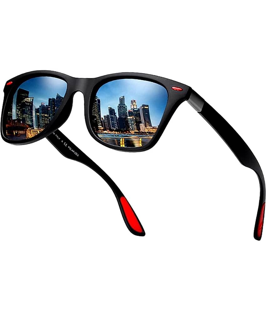 Tanisha Black Square Sunglasses ( Pack of 1 )