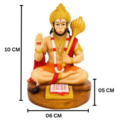 Lord Hanuman Statue - Divine Idol for Home & Office 1PC