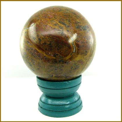 3720Ct 81mm NaturalL Moss Agate Gemstone Sphere Crystal Healing Ball