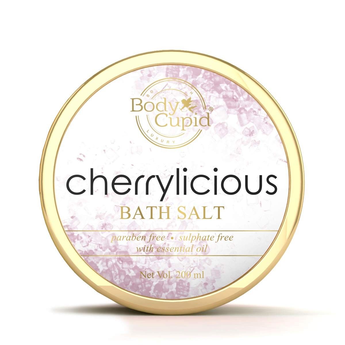 Body Cupid Cherrylicious Bath Salt - 200 gm