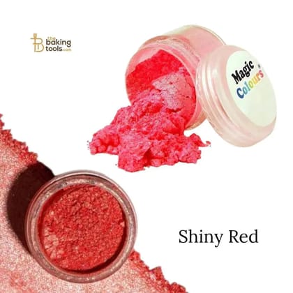 Magic Colours Edible Lustre - Shiny Red 10 ml