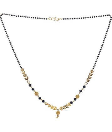 JIPPA - Golden Mangalsutra ( Pack of 1 )