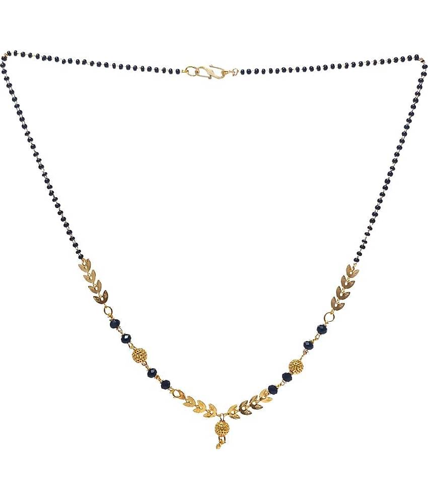 JIPPA - Golden Mangalsutra ( Pack of 1 )