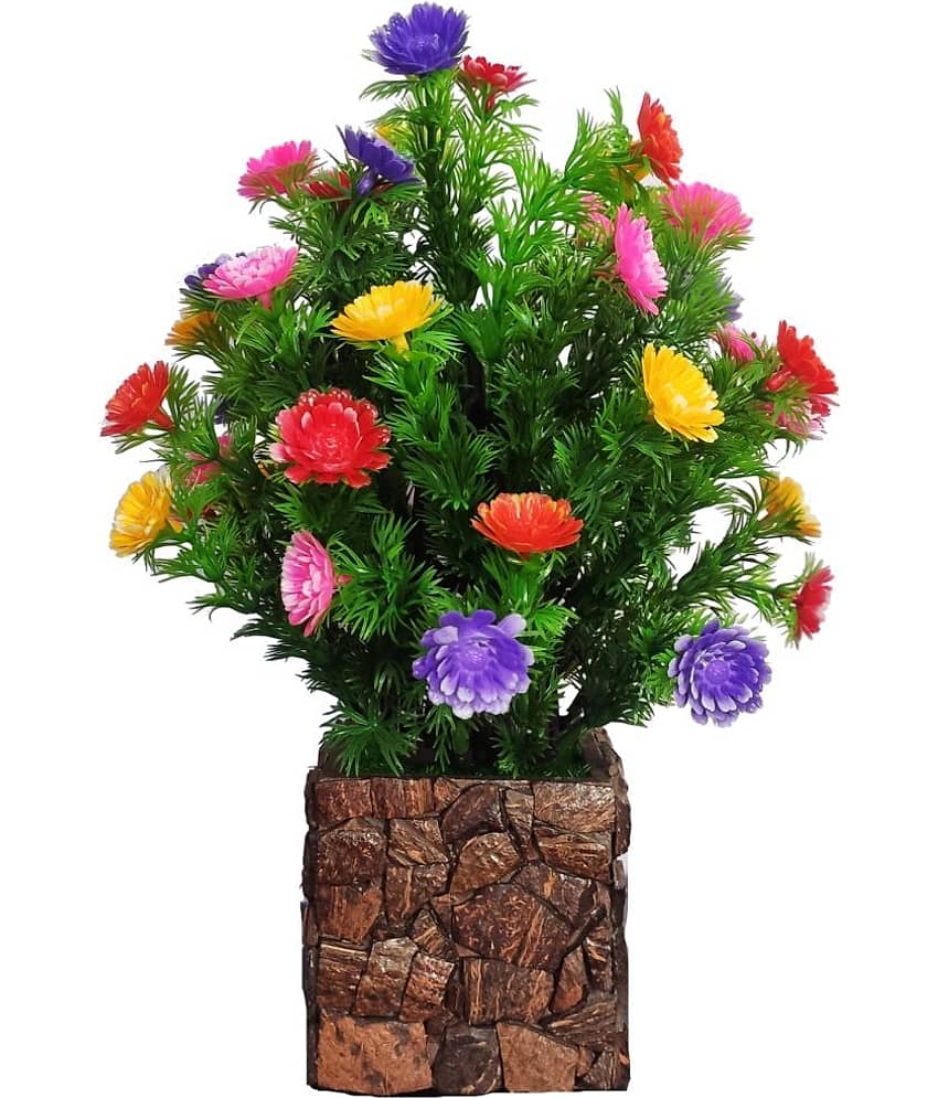 BAARIG - Multicolor Sunflower Artificial Flower ( Pack of 1 )