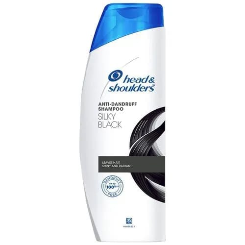 head & shoulders Silky Black Anti-Dandruff Shampoo - 72 ml