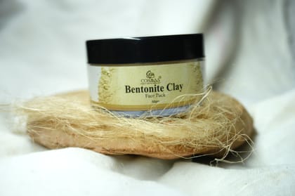 Cosmaa Bentonite Clay FacePack(Multani Mitti 50GM)Deeply Cleans Pores|Stops Excess Oil|Flushes Out Toxins|Tackles Acne Fast|Leaves Skin Soft&Clear|Smooth,Non-Greasy Finish|Fades Spots|Firms Up Skin|Kind to Your Skin|100% Pure Natural|No Nasty Chemicals