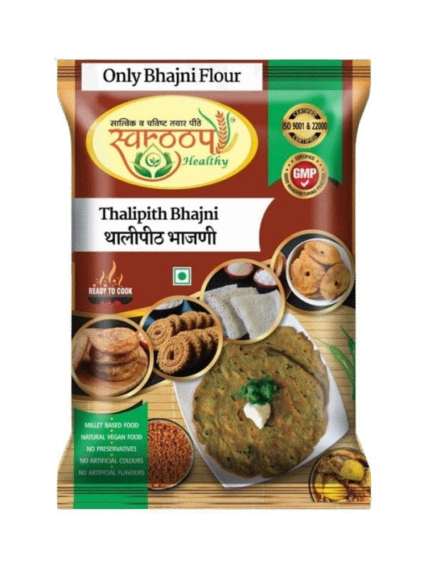 Swaroop Thalipith Bhajni Flour (200g) | Authentic Maharashtrian Multigrain Blend | Traditional Flatbread Mix