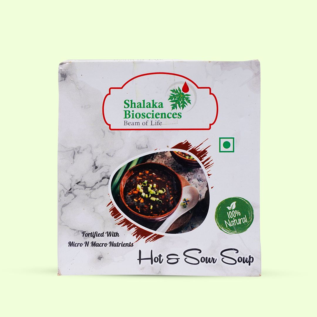Shalaka Biosciences Hot and Sour Soup Mix Tangy and Spicy Instant Soup Mix Ready in 3 Minutes 100GM