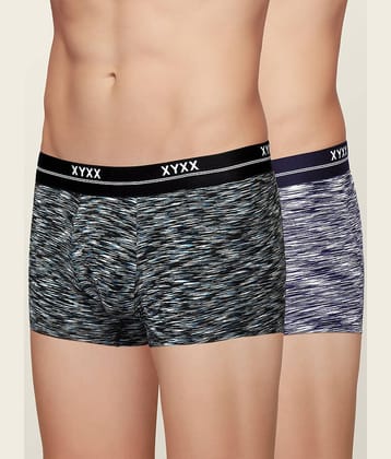 XYXX Pack of 2 Modal Trunks For Men's ( Multicolor )
