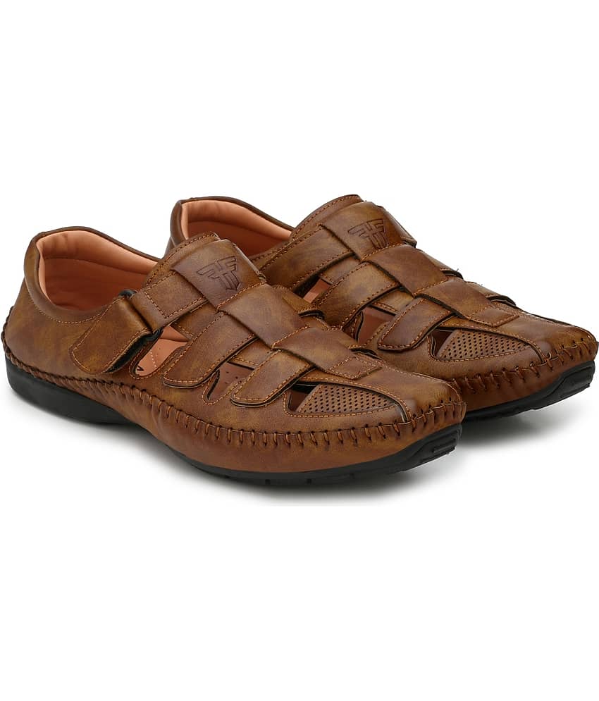 Fashion Victim - Tan Men's Sandals