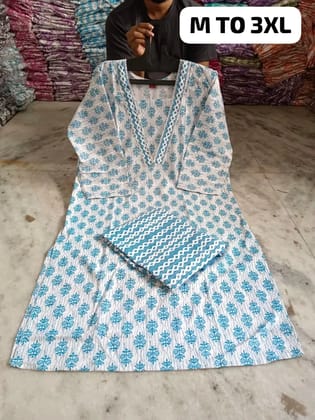 Kurti with pant  set